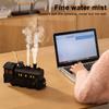 Yousheng Creative Train Humidifier Diffuser 300ml Aromatherapy Essential Oil Diffuser with Color Changing LEDs 2 Mist Modes Quiet Ultrasonic Diffuser