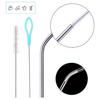 10/20/30Pcs Drinking Straw Cleaning Brush Kit Reusable Tube Pipe Cleaner Nylon Stainless Steel Long Cup Bottles Straw Brushes