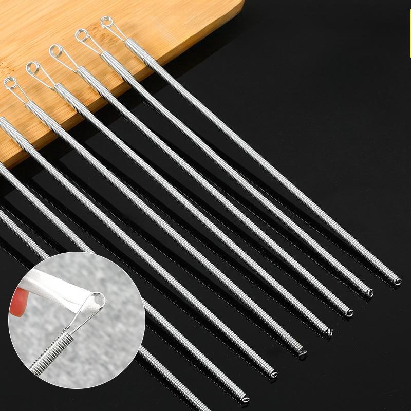 25cm Durable Bendable Spring Drawstring Threading Device Quick Rebound Lace Webbing Waist Rope Device DIY Sewing Accessories
