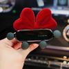 Jauka karikatūra Red Bow Universal Gravity automašīnas tālruņa turētājs GPS statīva kronšteins Creative Auto Air Vent Clip Mount mobilā tālruņa turētājs