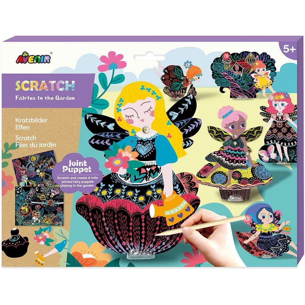 Bornelund Avenir Scratch Art Fairy Puppet 5 and AN191682 (Ages Up)