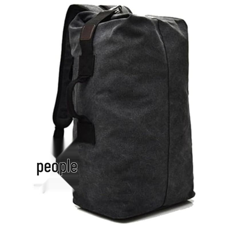 

Men s Extra Large Canvas Outdoor Backpack: Multifunctional Mountaineering & Travel Bag 36-55L