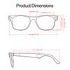 AI Translator Glasses Bluetooth 134 Languages Real Time Translation Blue Lights Blocking Smart Glasses for Travel Sports Music