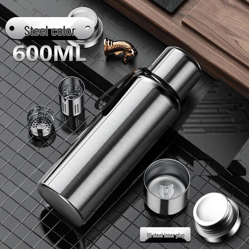 

Популярна ізольована дорожня пляшка для води з нержавіючої сталі 316, великої місткості, портативна для занять спортом на відкритому повітрі та автомобілів In-Stock Fast Shipping