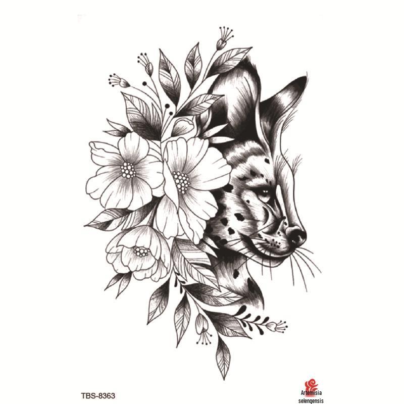 Set mic de tatuaje autocolante totem și simbol impermeabile pentru antebraț