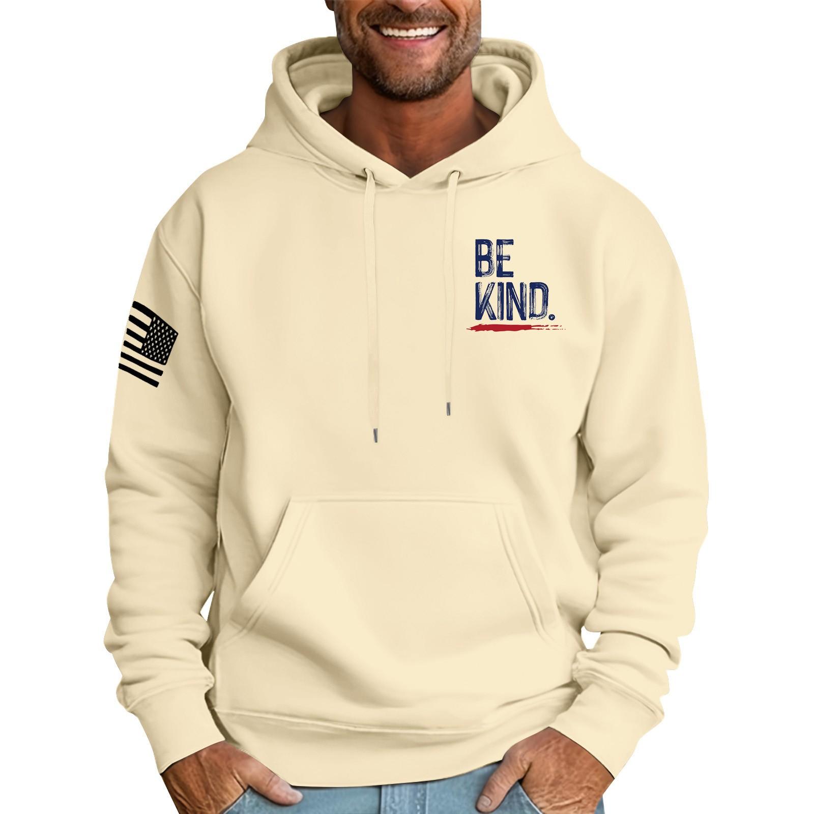 

Мужская свободная толстовка с капюшоном и принтом флага, мужская повседневная модная спортивная толстовка XXXXXL хаки