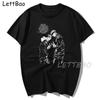 Harajuku T Shirt Jujutsu Kaisen Anime Graphic Tees Men S Clothing Punk Casual Tees Plus Size