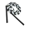Jump Rope Plastic Flexible Adjustable Soft Wire Skipping Workout Training Tool for Home Gym Black