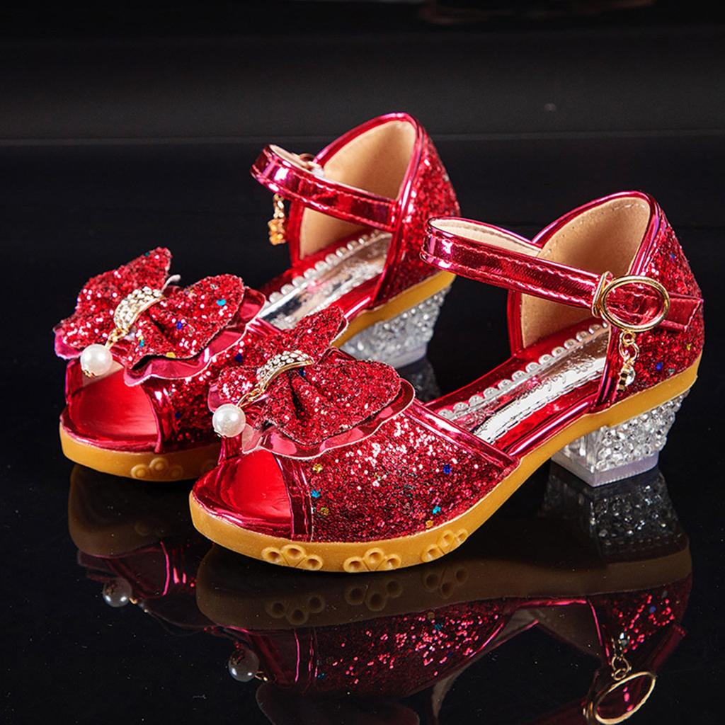 Nowe, codzienne, kolorowe, diamentowe buty do tańca dla dzieci, buty do występów