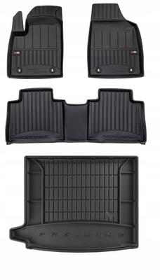 3D Set Floor Mats And Trunk Mat Mg Hs I 2018-2024