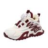Wasserdichte Leder-Sportschuhe für Mädchen mit Drehverschluss - Leichte Herbst-/Winter-Laufschuhe