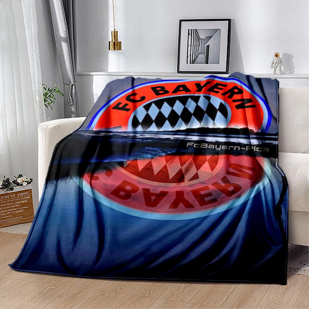 Bayern Munich Blanket Comfortable Suitable for Couch Livingroom Office for All Seasons Modern Suitable for Gifting Relatives and Friends