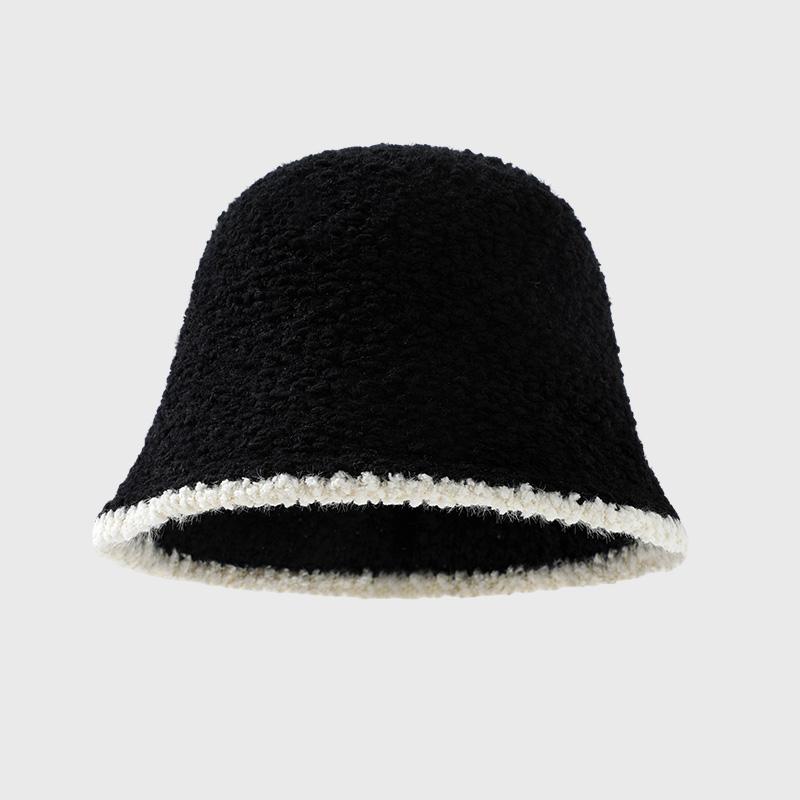 Fashion Women Thermal Bucket Hat Outdoor Girls Warm Winter Hat