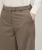 MUSINSA STANDARD WOMAN Women'S Heavyweight Fleece-Lined Wide Hidden Elastic Waist Slacks [Dusty Beige]