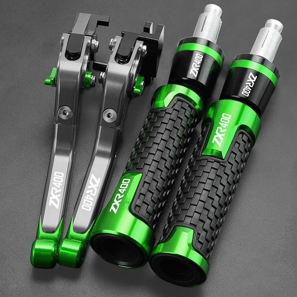 For KAWASAKI ZXR400 ZXR 400 ALL YEARS  2022 Motorcycle Accessories Adjustable Brake Clutch Lever Handle Bar Hand Grips