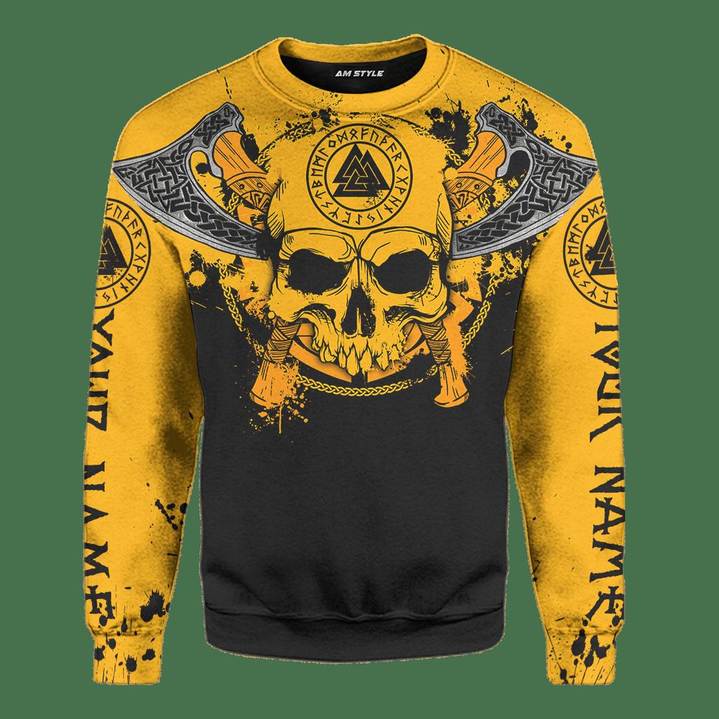 Four-season Trendy Casual Long-sleeved Base Shirt Personalized 3D Digital Round Neck Pullover Print Sweatshirt