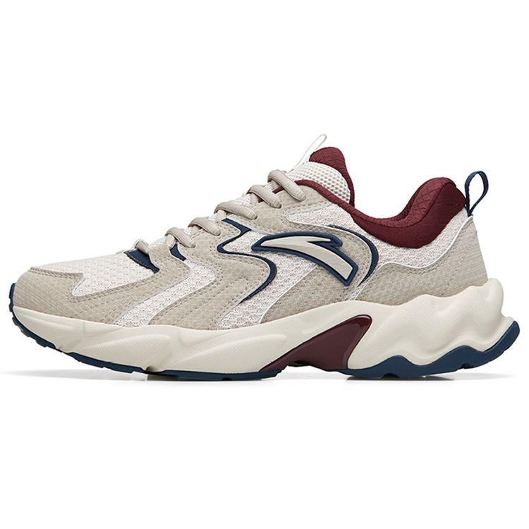 

Anta Удобные универсальные нескользящие износостойкие легкие низкие повседневные кроссовки для бега мужские серо-коричневые 912245596-2 40