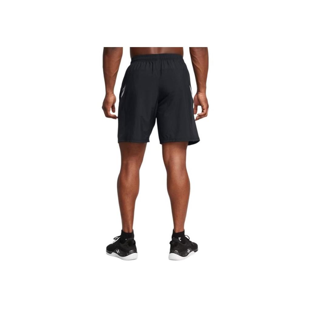 Under Armour Tech FW24 Utility Lace-Up Versatile Comfortable Three-Quarter Casual Shorts Men Shorts Black 1385978-002
