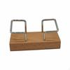 Wood Business Card Holder Minimalist Design Wooden Modern Desktop Organizer