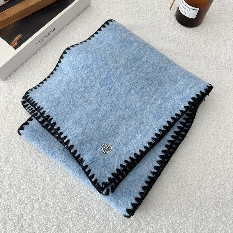 Imitation Cashmere Scarf for Women New Autumn and Winter High-end Warm Scarf for Men