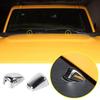 For Ford Bronco 2021-2023 Chrome Front Wiper Water Wash Nozzle Spray Cover Trim