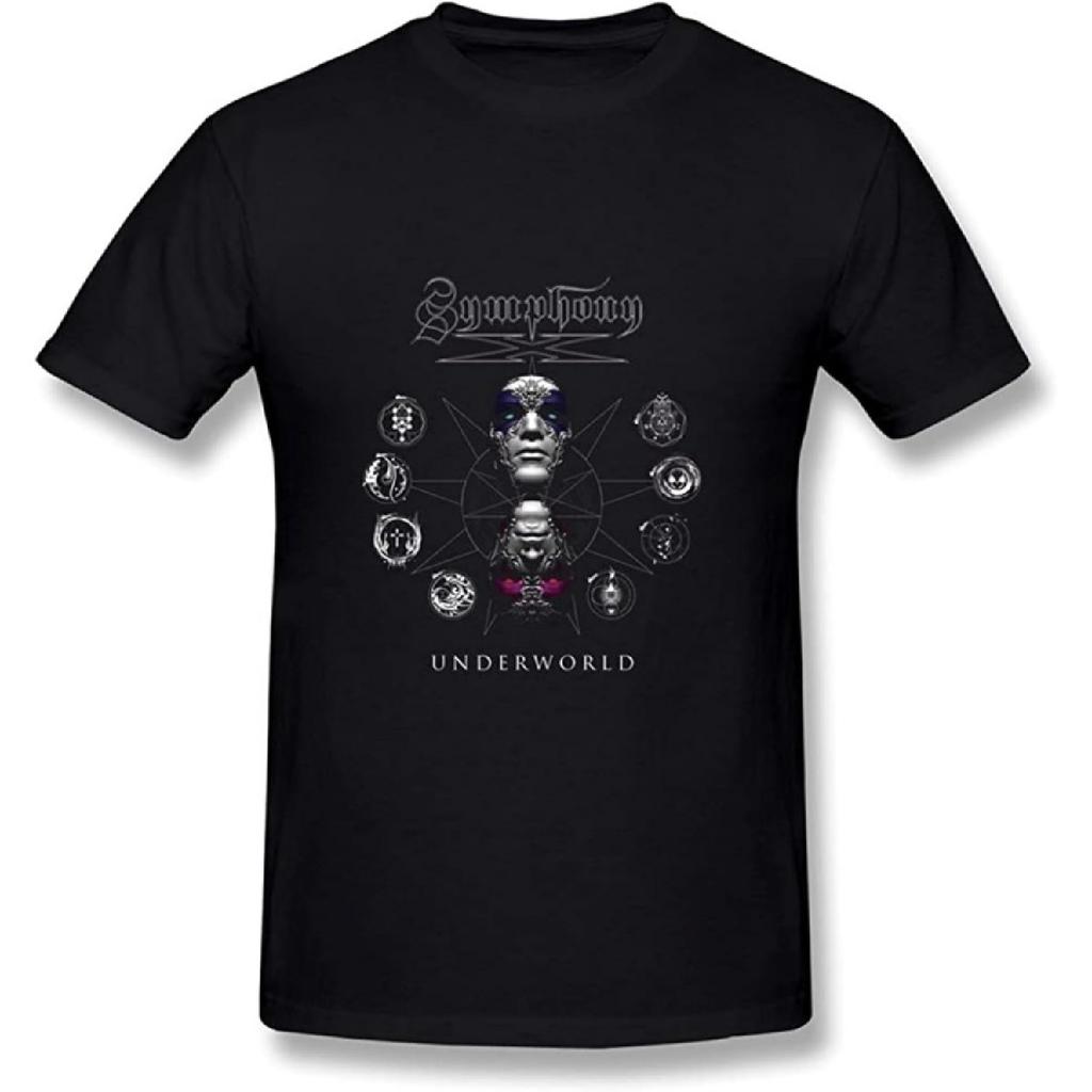 T-shirt Homme Symphony Underworld Album Art T Shirtyiliax11912 T-shirts Noir