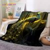 Cute Dream Birds Parrot Peacock Cartoon Soft Flannel Blankets,Throw Blanket Comfortable Blanket for Picnic Beds Home Bedroom Kid