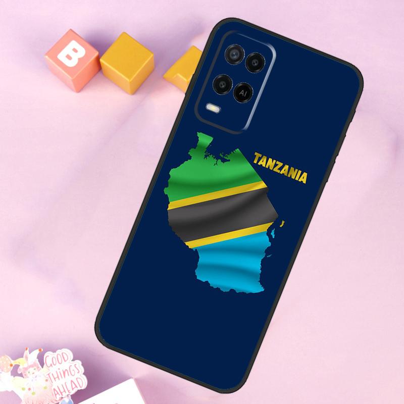 Tanzania National Flag Case For Oppo A98 A78 A18 A38 A58 A74 A94 A54 A15 A17 A57 A6 A5 Pro A16 A76 A96 A40 A60 A80