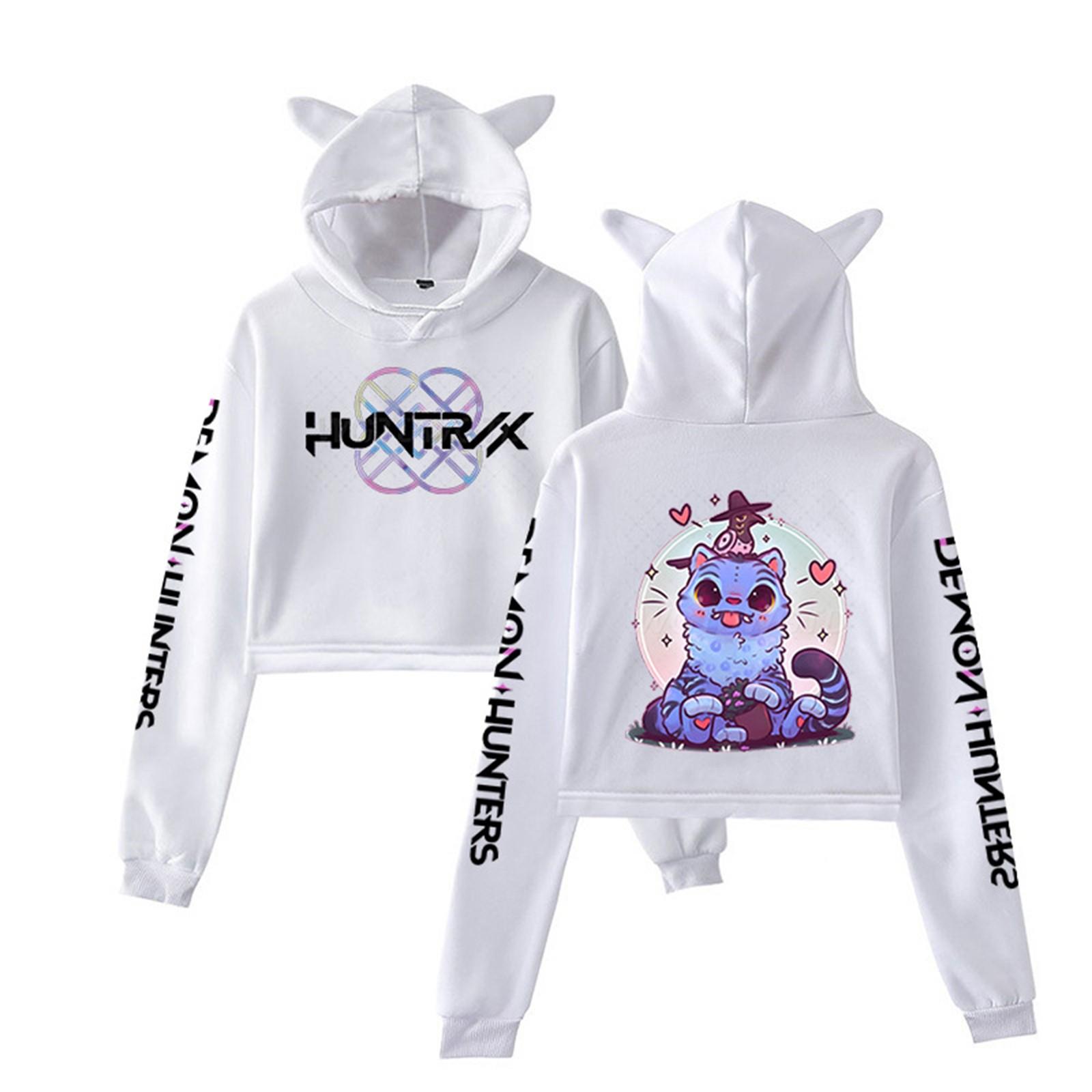 

Women s Fashion Lightweight Long Sleeve Pullover Sweatshirt M білий