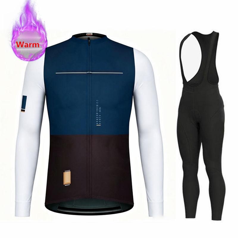Pro Team Winter Thermal Fleece Cycling Clothing Men's Jersey Suit Warm Bicycle Bike Clothes MTB Maílllot Ciclismo Hombre