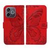Magnetic Leather Wallet Flip Case for Honor 600 500 400 Smart Pro Lite 5G Phone Book Cover WIth Stand 3D Embossed Butterfly
