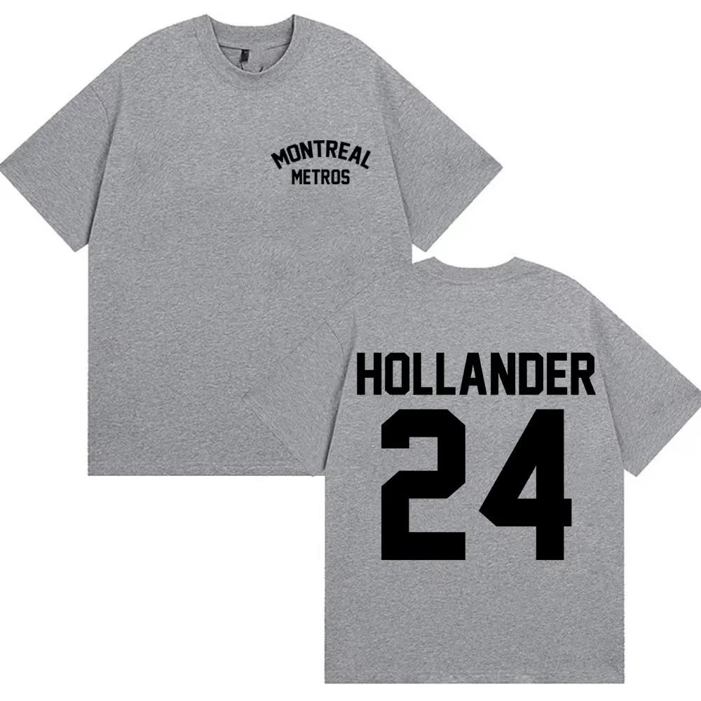 Heated Rivalry Shane Hollander 24 Montreal Metros TshirtS Men's Fashion Vintage Popular T Shirt O-Neck T-shirts
