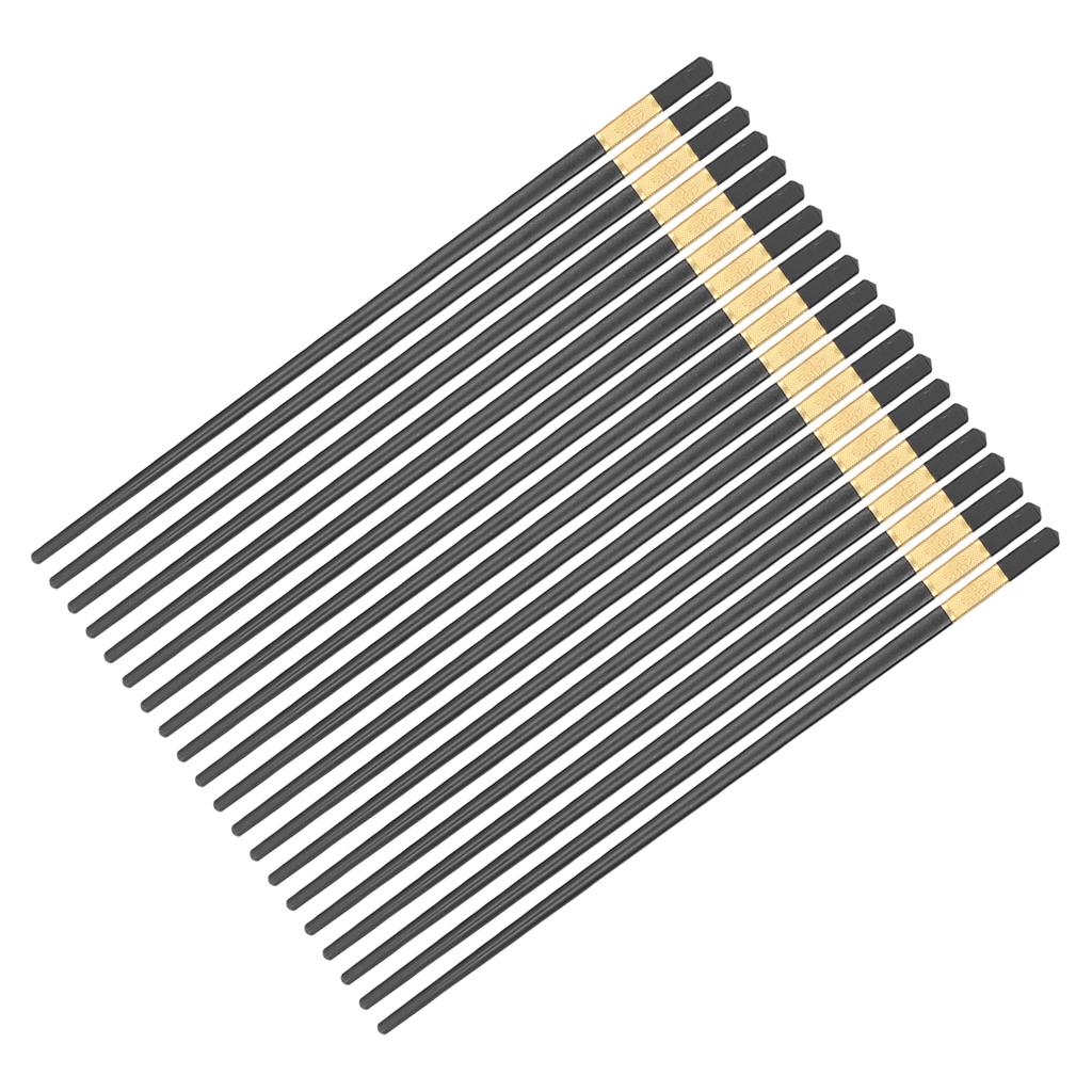 10 par chińskich pałeczek 9,5 cala pałeczki z włókna szklanego wielokrotnego użytku pałeczki do zmywarki