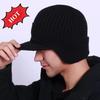 Zimní náušníky Pletená čepice Venkovní cyklistická Vlněná čepice Plus Sametová Kačenka Klobouk Lyžařská čepice Pulovr Čepice