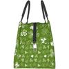 St. St. Patrick's Day Grünes Kleeblatt Klee Lunchtasche Tragbar Wiederverwendbar Isolierte Lunchbox für Frauen Männer Arbeit Schule Picknick Reise