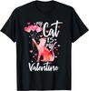 My Cat Is My Valentine Cute Kitten Lover Valentines Day T-Shirt