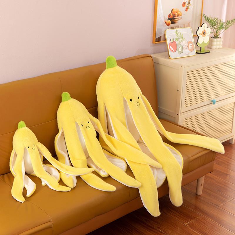 Cute Banana Creative Plush Toy Adorable Cartoon Kids Playtime Pal Gift Birthday
