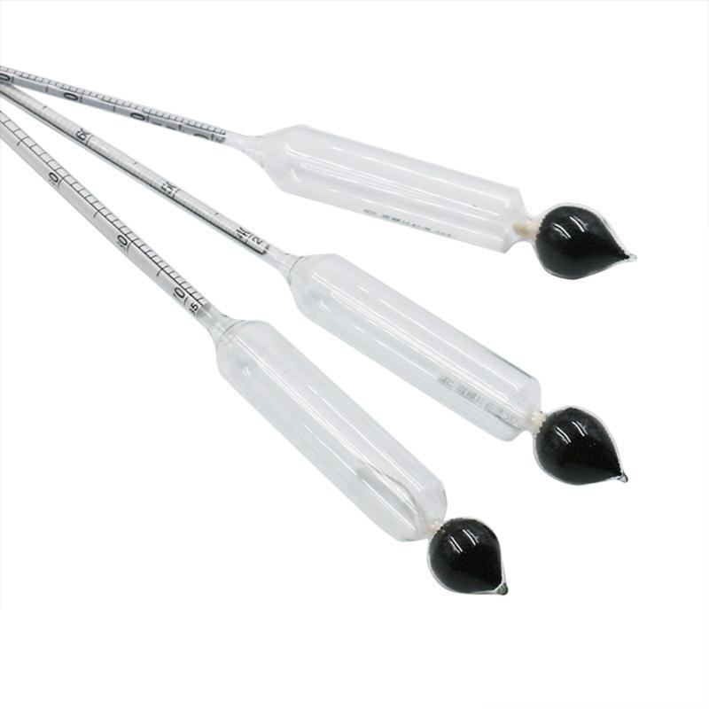 0-100% Alkoholometry z termometrem Profesjonalny dokładny miernik stężenia do domowego warzenia piwa