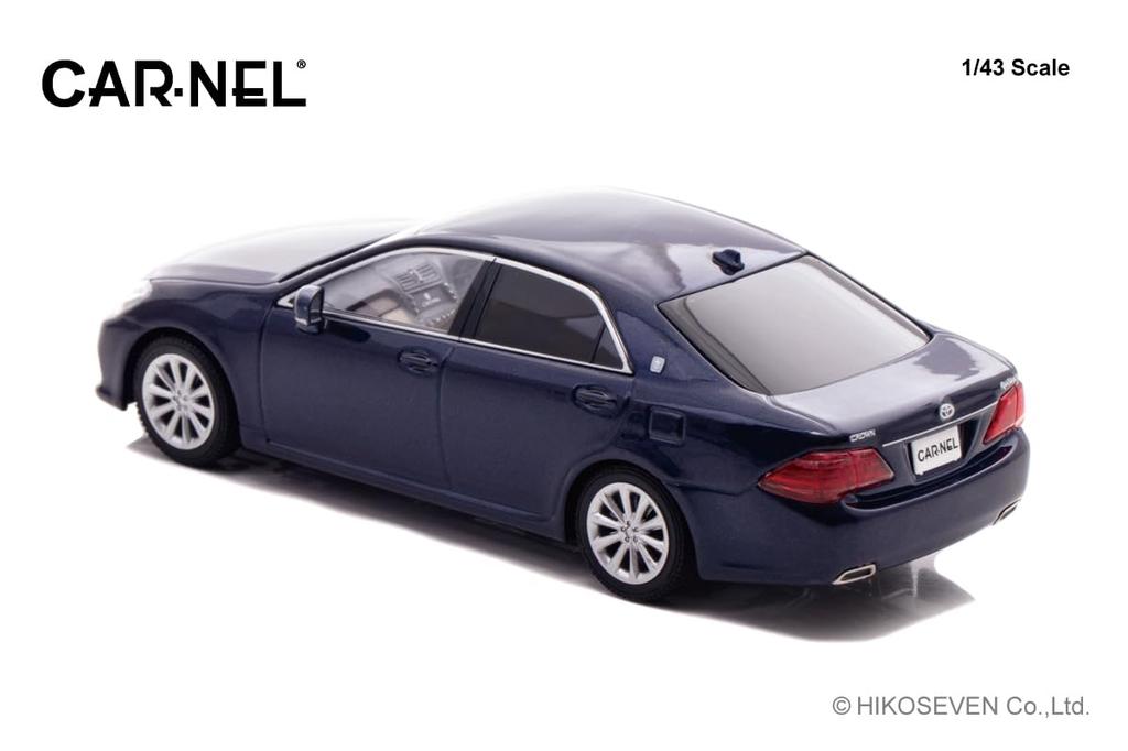 Hiko Seven Toyota Crown Royal Saloon G 2010 Dark Blue Mica Finished Model CN431010 (RAI'S) 1/43 (GRS202)