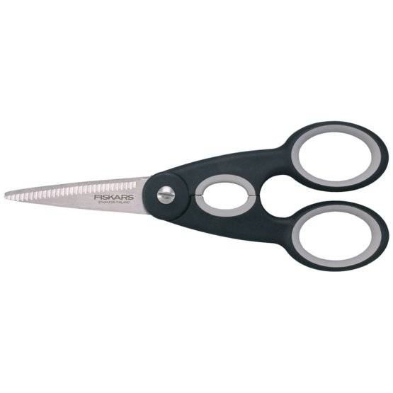 Fiskars Kitchen Scissors 1003034 Multi-Purpose Cutting Unscrewing Stainless Steel