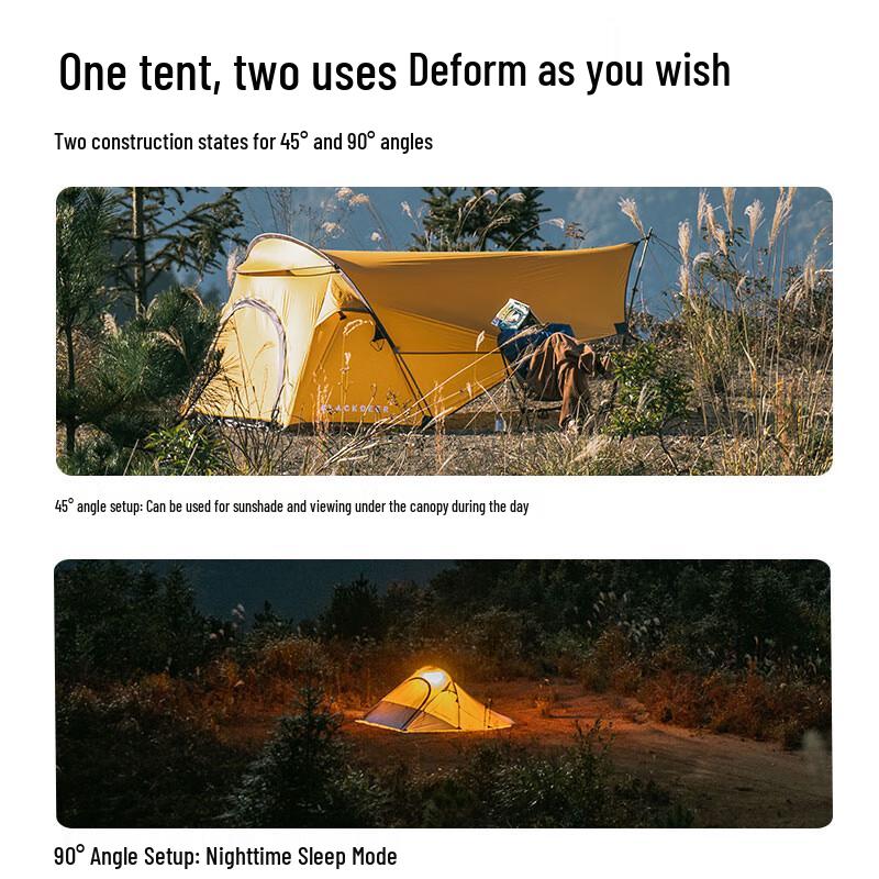 Black Deer Light Boat Single Person Tent Pro