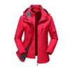 Men Women 3-in-1 Waterproof Windproof Winter Hiking Jacket With Removable Fleece Liner Outdoor Sport Coat