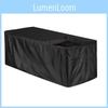 Outdoor Deck Box Cover With Oxford Fabric Waterproof Dustproof Protection For Garden Storage
