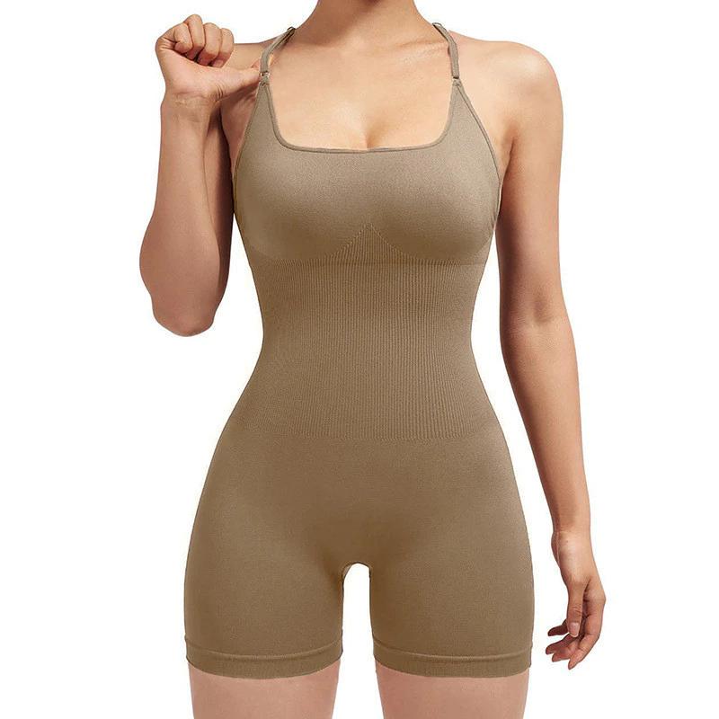 Women Yoga Jumpsuit Bodysuit Muay Thai Boxing Pilates Exercise Training Fitness Workout Sportwear Set Gym Quick Dry