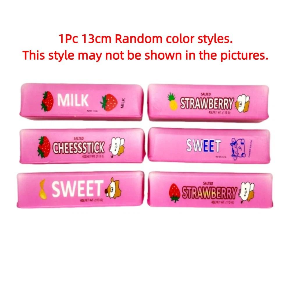 Creative Halloween Squishy Toy Colorful Slow Rebound Butter Stick Halloween Fidget Toy Office