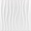 12 uds. paneles de pared 3D para decoración de paredes interiores, patrón de PVC para sala de estar, pasillo, dormitorio, hotel, oficina, negro, 30,48 cm x 30,48 cm
