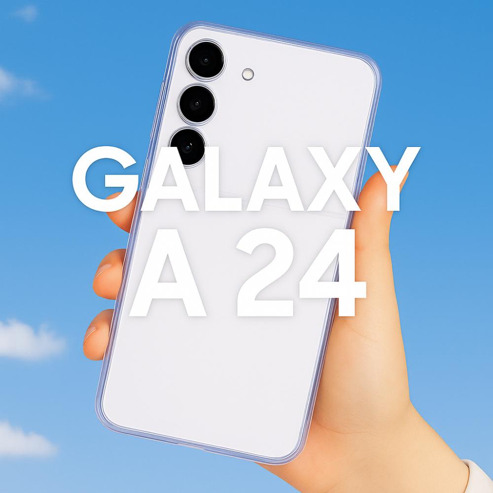 The Ultimate Anti-Yellowing Clear Card Slot Jelly Case for Galaxy A24 – Full Cover Air Bumper Protection