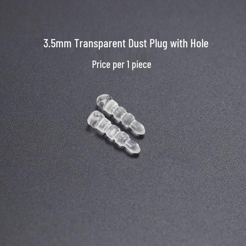 3.5mm Headphone Jack Dust Plug - PE Rubber Stopper for Phone & Computer Audio Ports