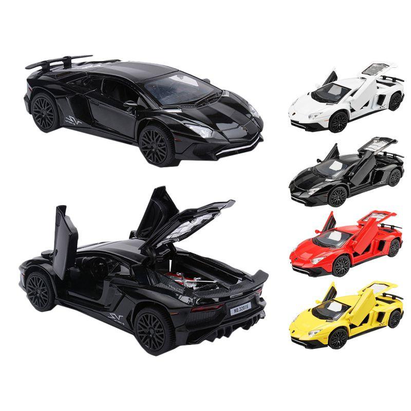 Exquisites Lamborghini Legierungsauto-Modell Mit Detaillierter Beleuchtung Und Soundeffekten Für Sammler