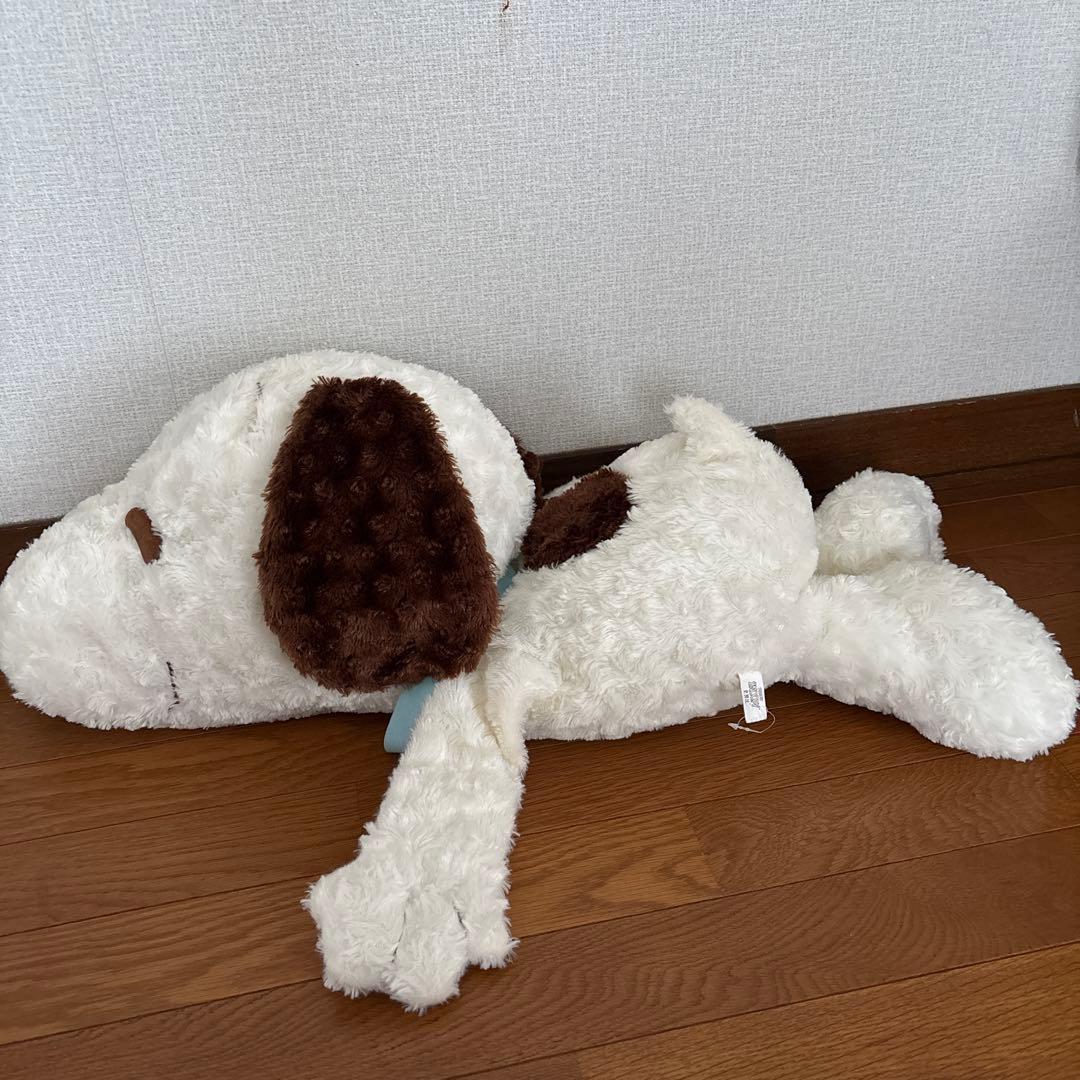 Snoopy lying fluffy stuffed toy 75cm